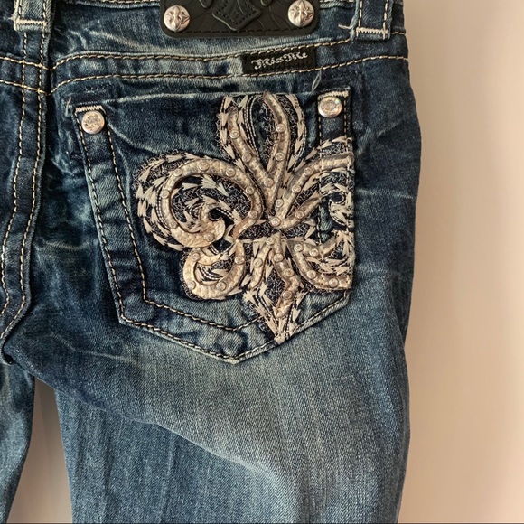 Miss Me Denim - • miss me • low rise bootcut jeans 27